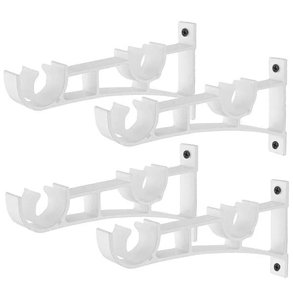 4 curtain rods, curtain rod frame hangs on the frame o