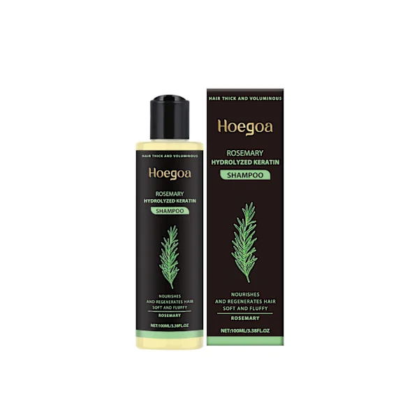 Rosmarin shampoo mod hårtab + hårmaske med kaviar fremmer hårvækst, kontrollerer olie og skæl og lindrer irritation i hovedbunden.