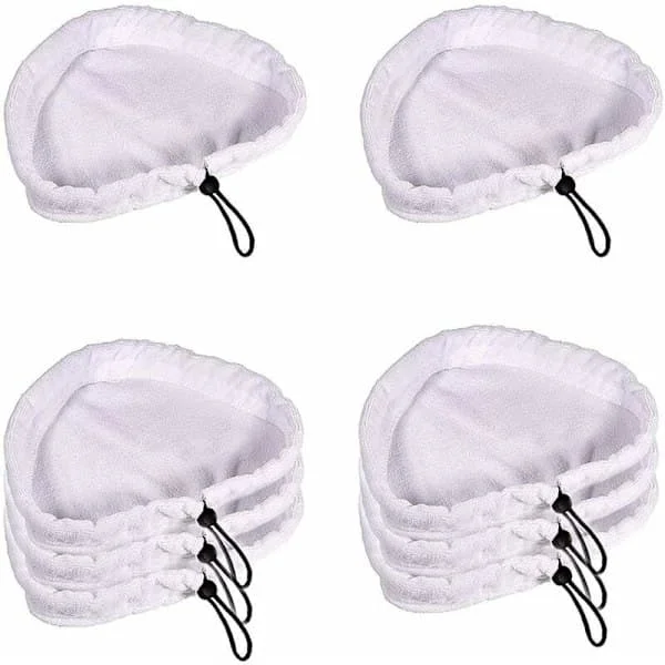Steam Mop 8 Pcs Microfiber Cloth Microfiber Steam Cleaning Pads Washable Mop Spare Parts