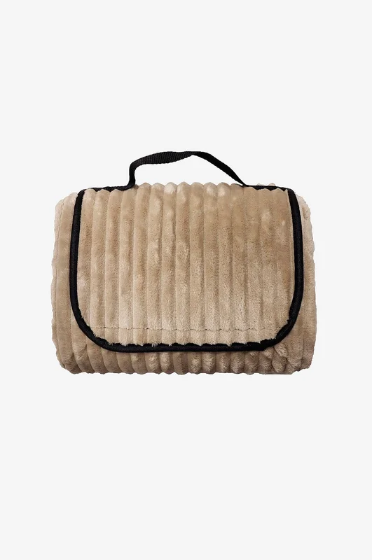 Redlunds - Baloo picknickpläd - Beige - Tepper & pledd - 125X150 - Fra Homeroom