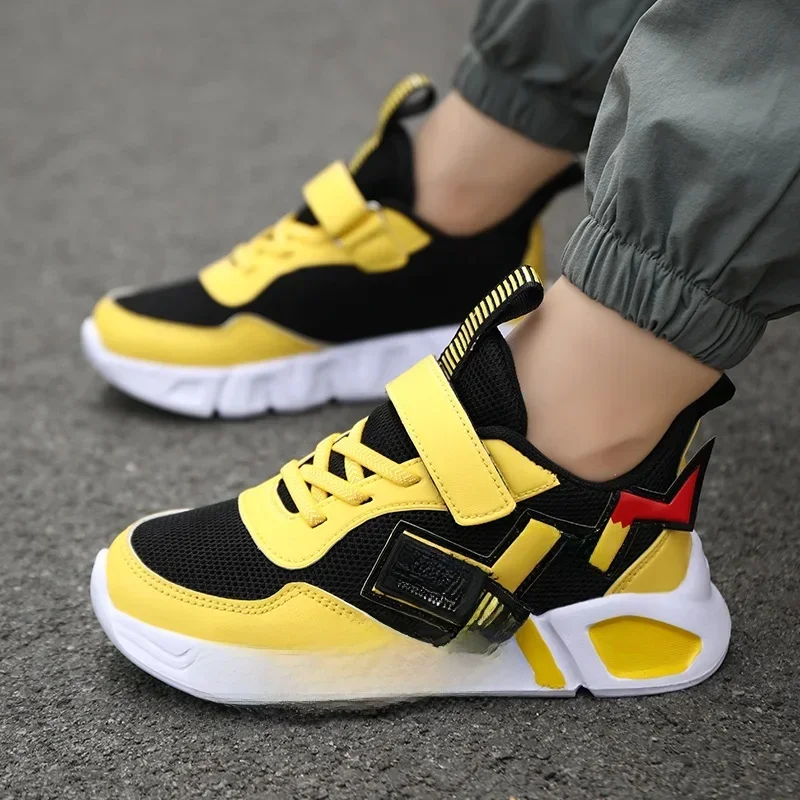 AliExpress - Chaussures de basket-ball de dessin animé pour enfants, semelle souple, sports de plein air, chaussures de course pour garçons, non ald, 