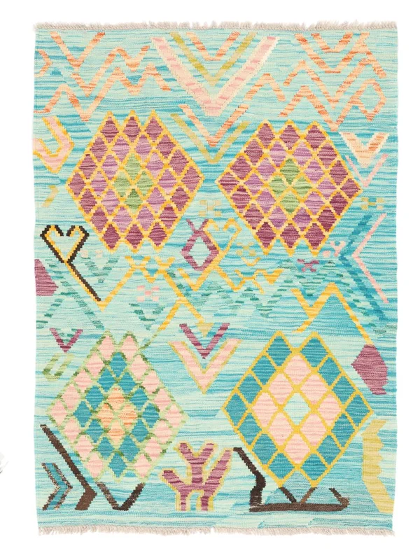 Small Kilim Berber Style Rug 101X146