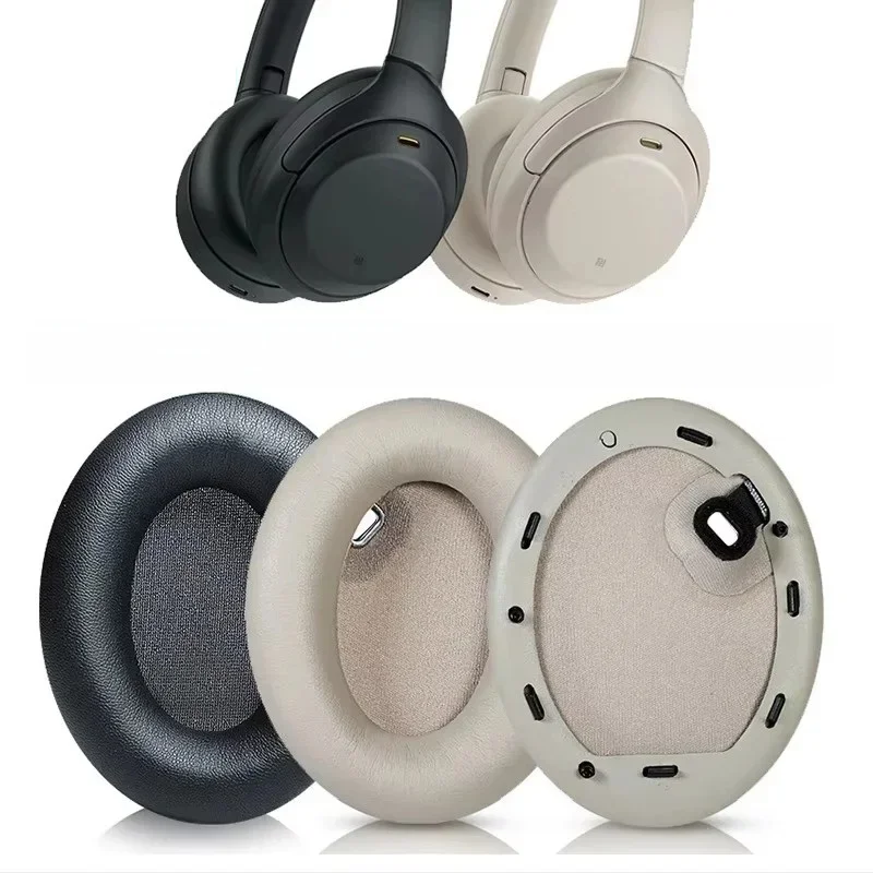 AliExpress - Coussinets d'oreille de remplacement pour casque Sony WH-1000XM4, coussinets en mousse à mémoire de forme souple Sony 1000 XM4 1000XM4, 