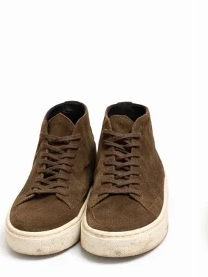 Mörkgröna mockasneakers från Massimodutti