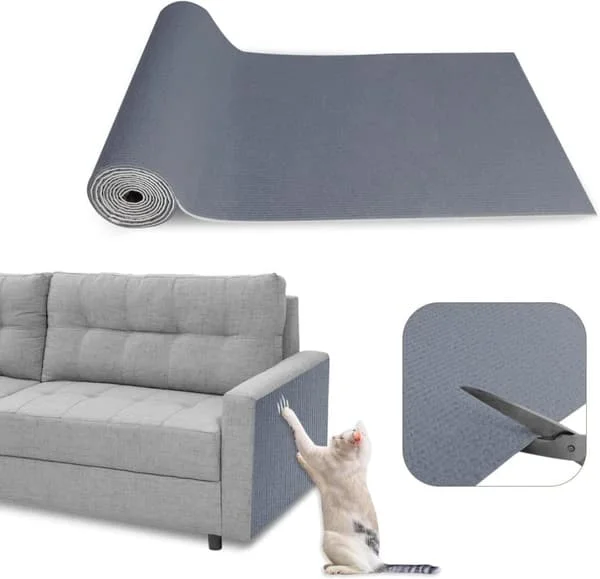 30×100 cm Selvklæbende kradseplade til kat, vægbeskytter til kradseplade, kradseplade til sofa, kattekradsemåtte, hjørne DIY