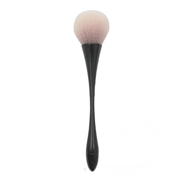 1 st xiaoman midja lös pulver borste, multi-färg rouge makeup borste bägare honung borste, svart handtag foundation borste