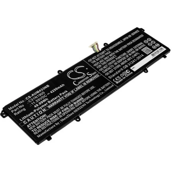 Battery for Asus VivoBook S14 S433FA-EB095T etc