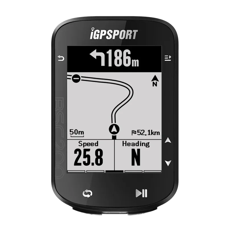 AliExpress - Igpsport Bsc200 Gps Fietscomputer Fietskilometerteller Draadloze Snelheidsmeter Route Navigatie Mier + Bluetooth5.0 Accessoires