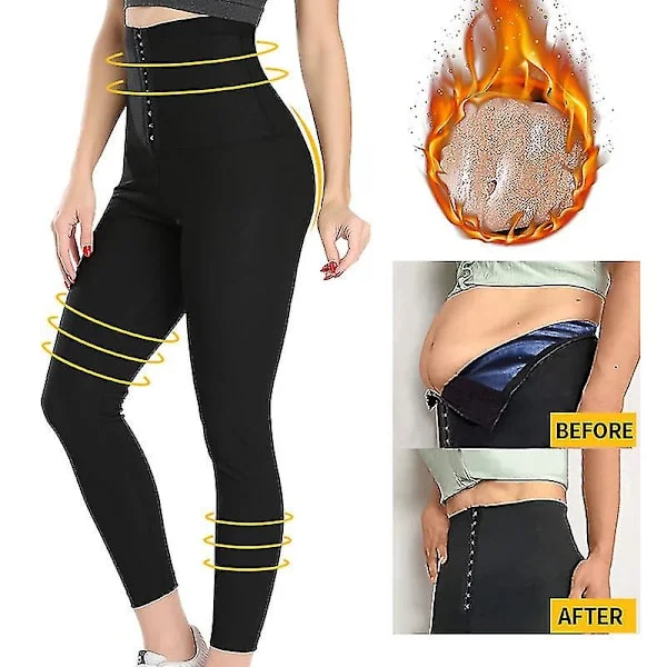 Sweat Sauna Waist trainer Body Shaper Weight Loss Slimming Pants Shapewear