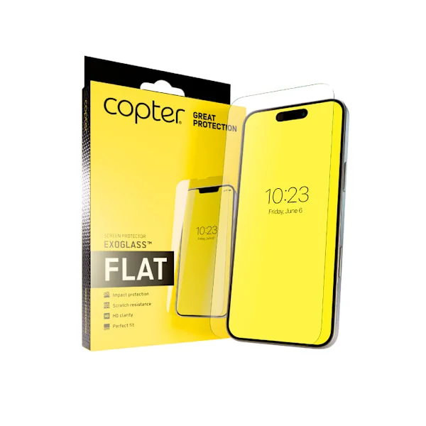 Copter Exoglass iPhone 12 / iPhone 12 Pro (härdat glasskydd)