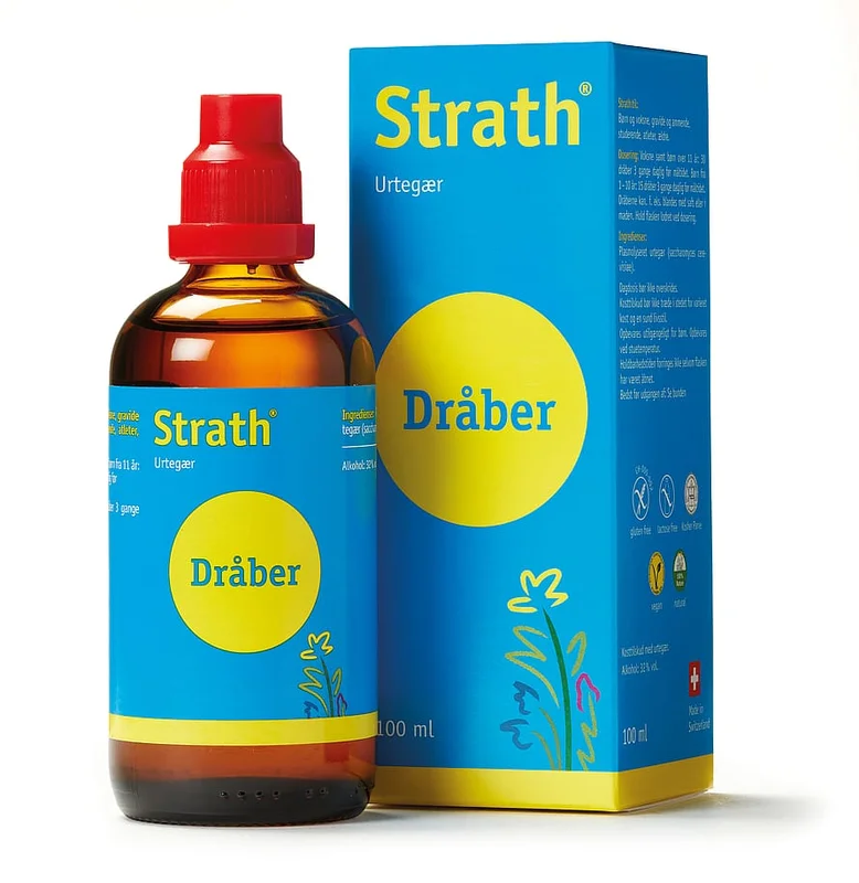 3 for 2 - Strath Dråber 100 ml, Helse & Madvarer, Ingredienser, Urter