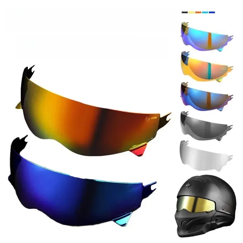 AliExpress - Helmvisier für Scorpion EXO Combat Covert-X Capacetes Visera Sonnenschutz Windschutzscheibe Helmschild Motorrad Cascos Zubehör
