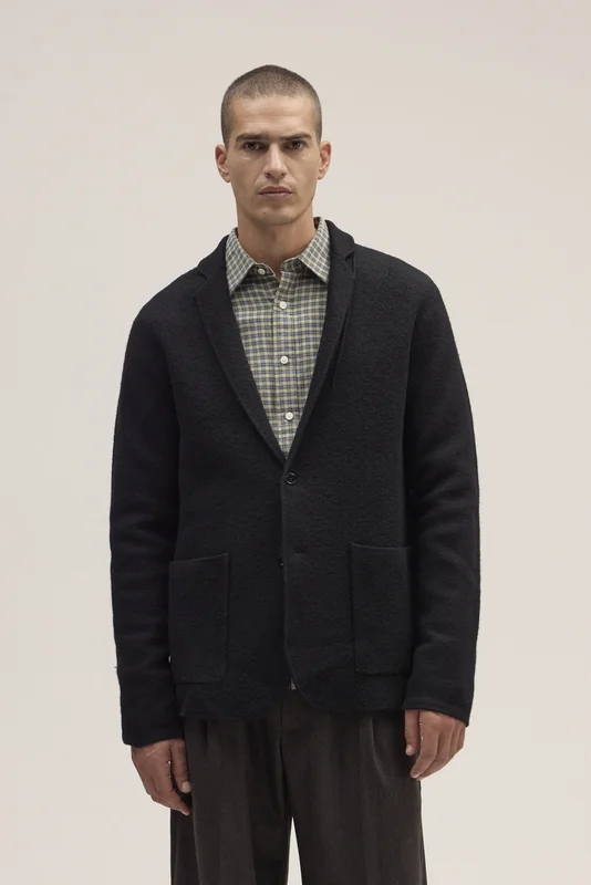 NN.07 Lucas Blazer Herre Sort