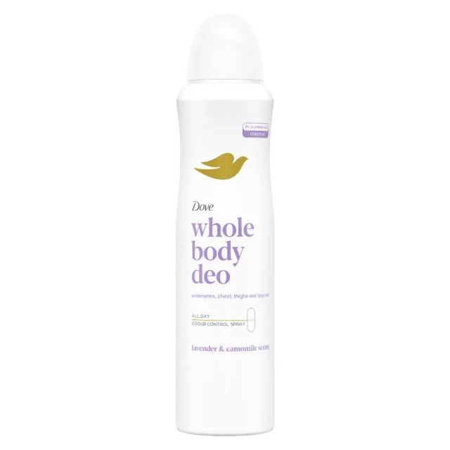 Dove AOB Lavender/Chamomile Deo Spray Unisex 150 ML