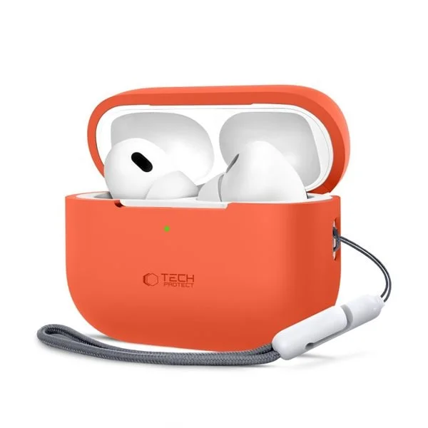 Tech-Protect silikonetui for Apple AirPods Pro 1 / 2 - Oransje