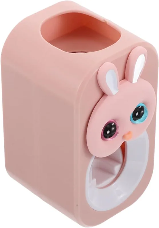 Klem Tandpasta Artefakt Tandpasta Holder Klemmer Badeværelsesartikler Tandpasta Klemmer Dispenser Kanin Form Tandpasta Dispenser Værktøj