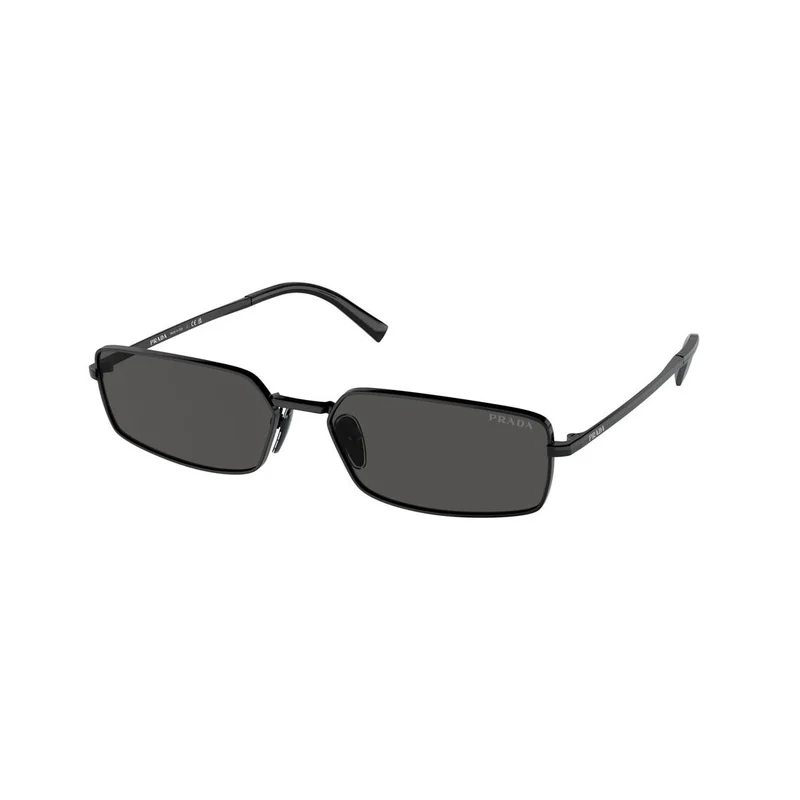 Prada -Aurinkolasit - Black Rectangular - Prada PR A60S 1AB5S0 5916