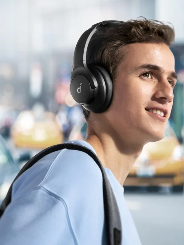 AliExpress - (EU Stock) Soundcore by Anker Q20i Bluetooth Over-Ear Headphones with Hybrid Active Noise Cancelling, Wireless, Comfortable Fit