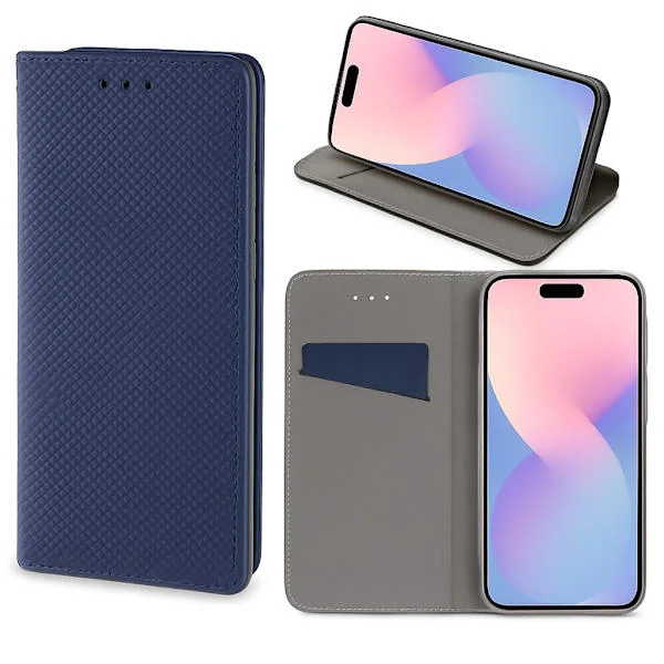 Samsung Galaxy A26 5G / Galaxy A17 - Smart Magnet Mobilplånbok - Marinblå