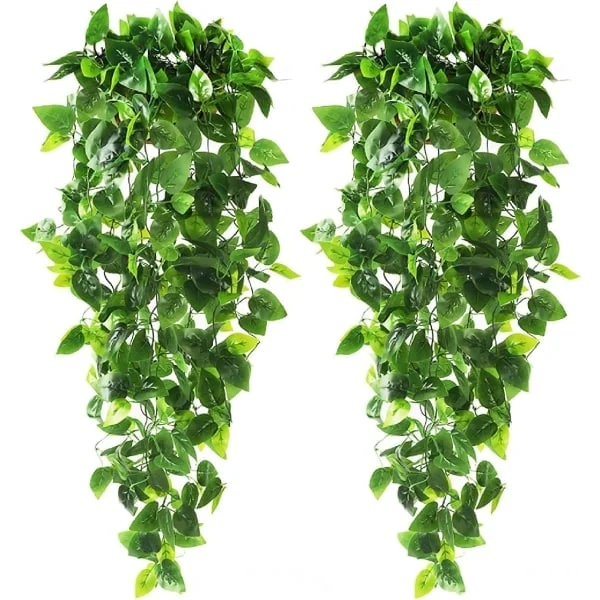 2 Pieces Artificial Ivy Climbing Plants, Artificial Hanging Plant
