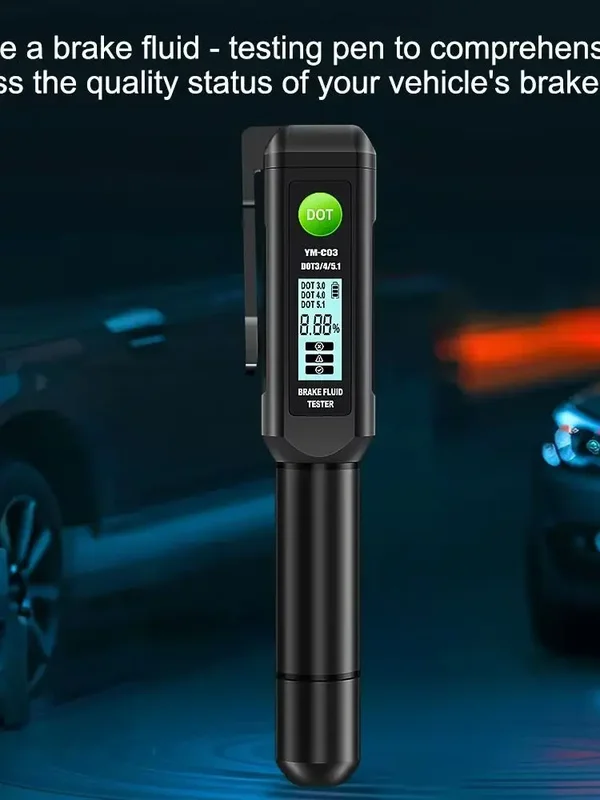 AliExpress - Digitaler Bremsflüssigkeitstester DOT3 DOT4 DOT5.1 Auto-Öltester Wassergehalt-Detektor Hochpräziser Bremsöltester