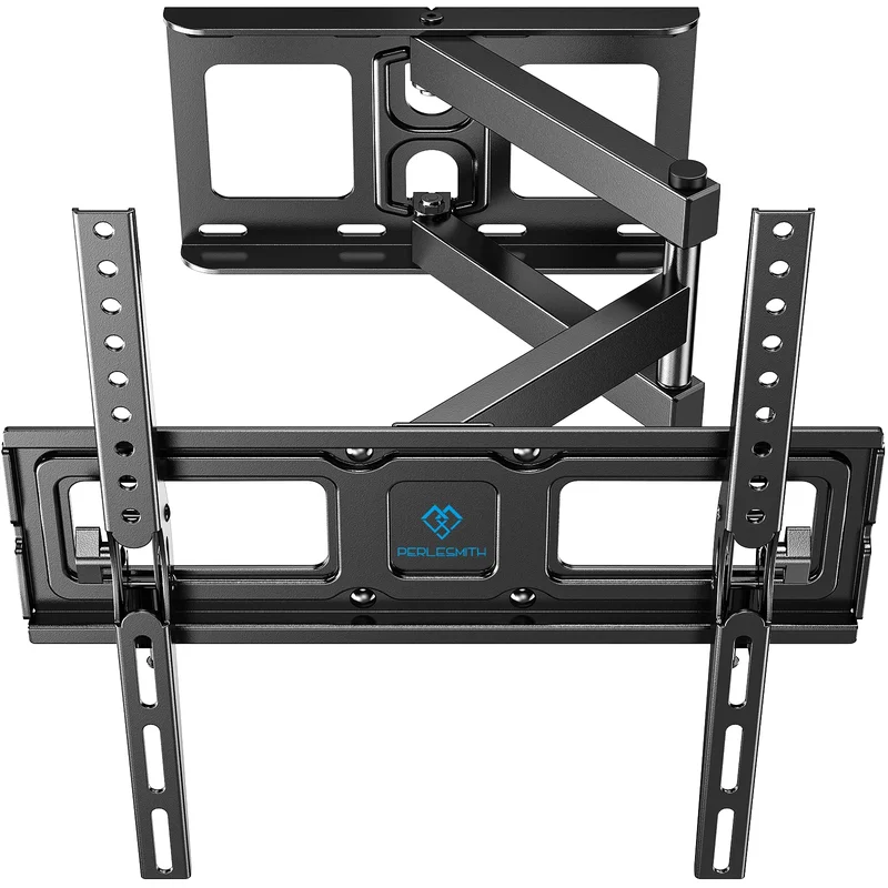 AliExpress - TV Wandhalterung, Schwenkbare Neigbare TV Halterung für 26-60 Zoll Flach & Curved Fernseher oder Monitor bis zu 40kg, Wandhalterung 