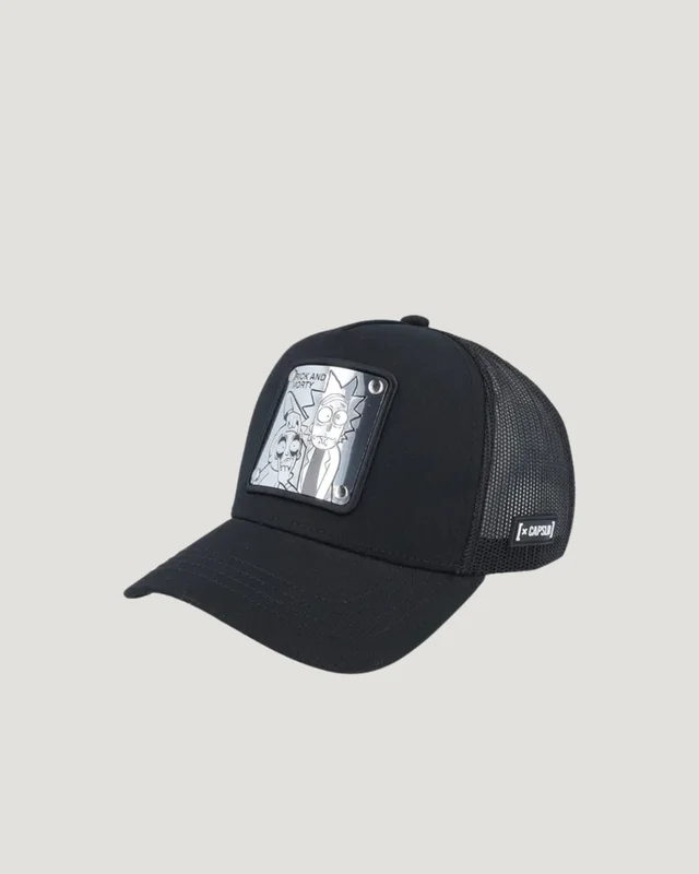 Capslab Rick & Morty Schwarz Caps Unisex - Kids Brand Store