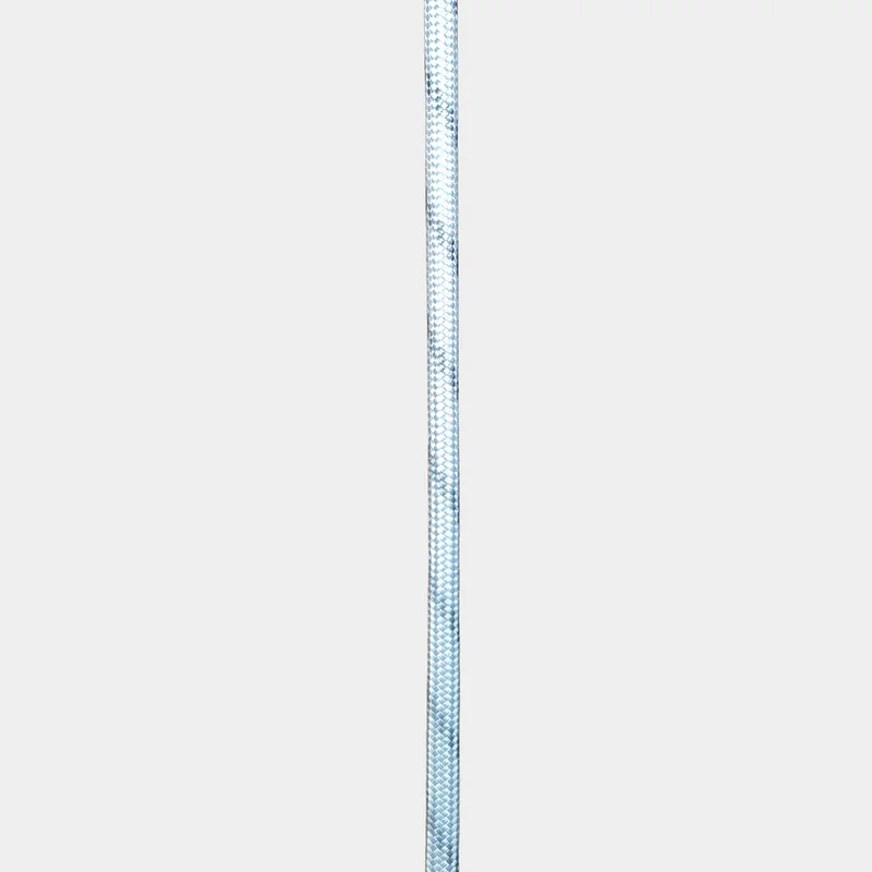 Tovværk i løbende meter NOCK Unlimited, polyester-kerne, 32-flettet polyester-kappe, hvid/grå, Ø6 mm
