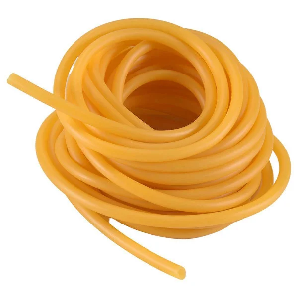 Naturlig Latex Gummislang 10m Elastisk Industriell Gummislang för Hem Sjukhus Laboratorium 6mm x 9
