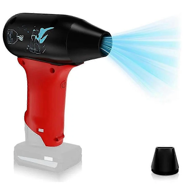 Mini Jet Blower Turbo Fläkt för Milwaukee M12 12V Batteri, Bärbar Luftdammare för Bil, Tangentbord och Rengöring
