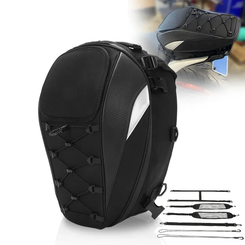 AliExpress - Sac arrière de moto étanche, sac de siège arrière de grande capacité, sac à dos multifonction pour Yamaha BMW mt09 mt07 R1250GS