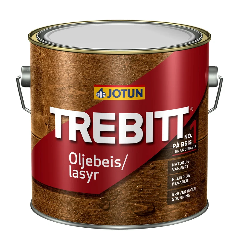 Jotun Trebitt Oljebeis Rød Base 2.7L