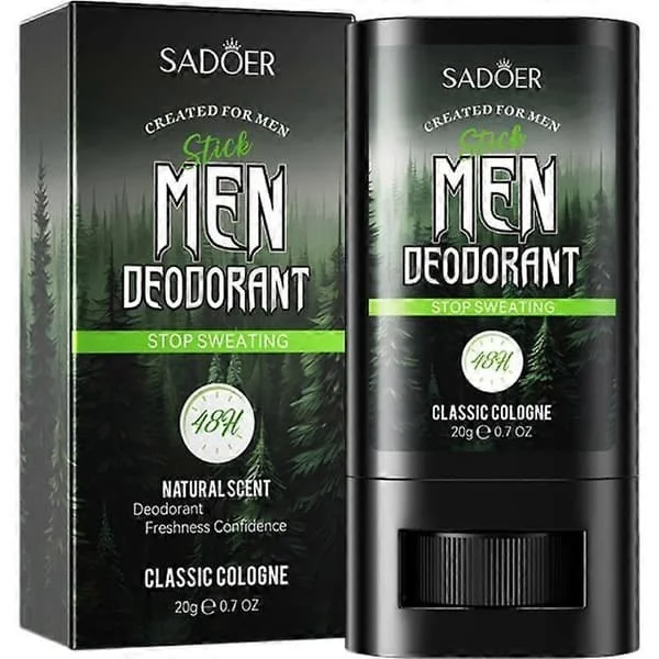 Mænds antiperspirant stick Deodoriserende Retain Scent Anti Refreshing stick D1O4