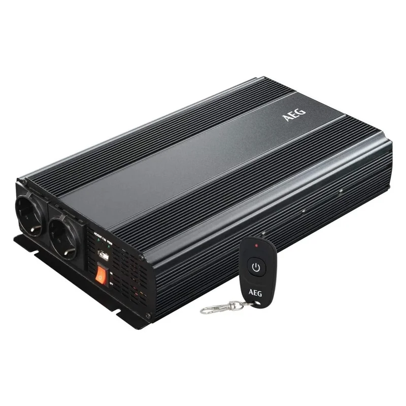 AEG 10058 Inverter 1500 W 230 V / spenningsomformer 12 V til 230 V / omformer 1500 W