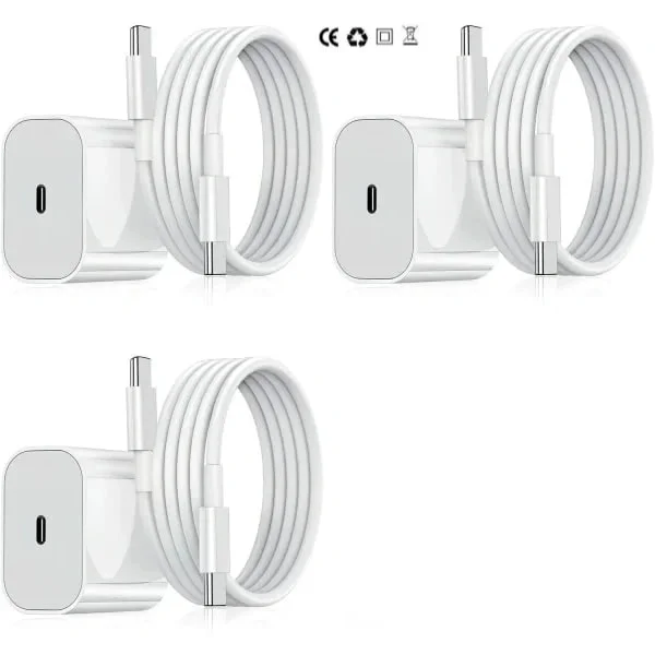 Apple MagSafe-laddare, iPhone snabb magnetisk laddare 15W, trådlös laddare kompatibel med iPhone 14/14 Plus/14 Pro/14 Pro Max/15/16/13/12/11 1-pack