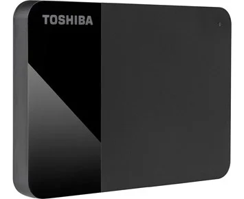 Toshiba Canvio Ready 2.5 2TB BLACK - Portabel extern hårddisk med 2 TB kapacitet & USB 3.2