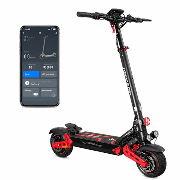 Dual Motor El scooter Ebike K2 Master | 2000W 50km/h | Offroad | 48V 20Ah ebike escooter elscooter elsparkcykel