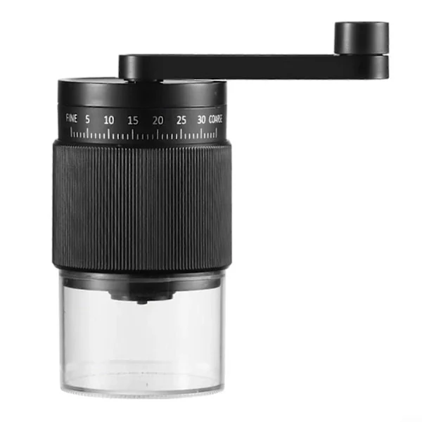 Manual Coffee Grinder with 35 Grind Settings Conical Burr for Espresso and Pour Over Black