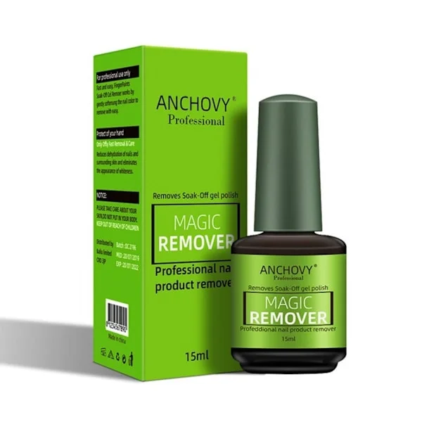 Magic Remover Manikyr Nagellack Gel Soak Cleaner Nagellacksborttagning y