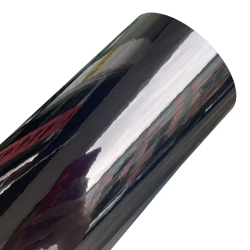 AliExpress - Premium Black Mirror Chrome Vinyl Wrap Selbstklebende Aufkleberfolie Air Release DIY Automotive Car Wrapping Folie