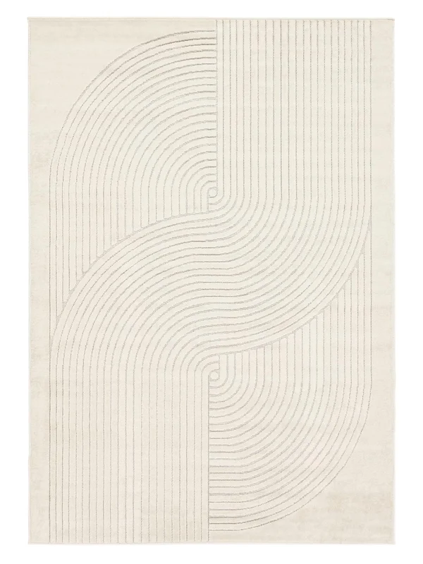 Alfombras Cocina Crizia 100X160 Algodón Blanco Crudo