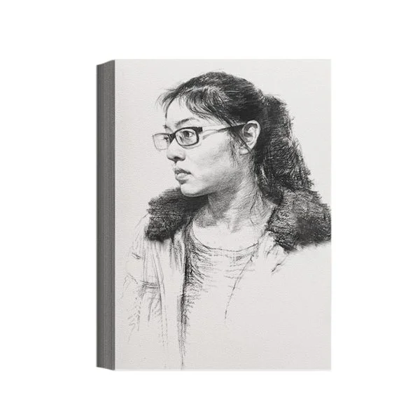 A4 Sketch Paper 140 g – 50 Sheets of Wood Pulp Drawing Paper for Pencils, Charcoal, Markers, and Watercolor Pencils