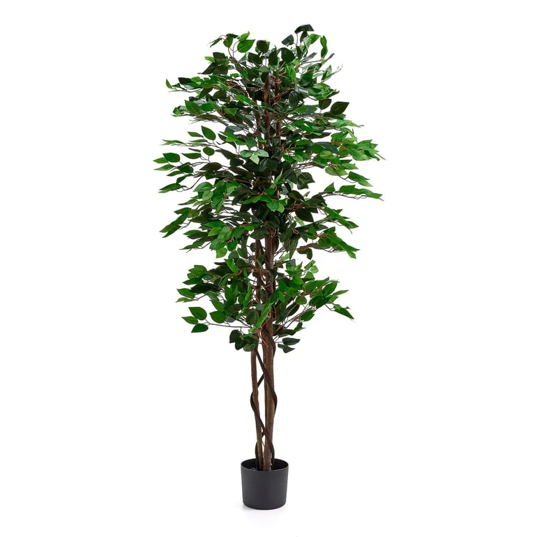 Kunstig plante, Benjaminfikus, H1600, 1-pk.