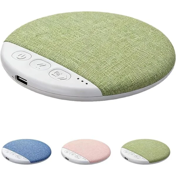 Sleep Pillow Speaker, 2026 Bluetooth Pillow Speaker with White Noise Timer Wireless Sleep Aid with Stereo Bass Private Sleep Headphones (Green)【jl】