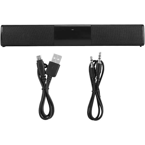Bluetooth Soundbar Trådløse Bluetooth Stereo TV-høyttalere Surroundlydhøyttaler for TV PC Nettbrett Datamaskin Telefoner