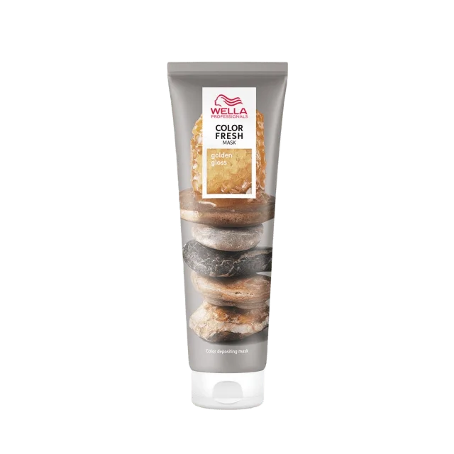 Wella Professional Color Fresh Mask Golden Gloss Hårfärg Unisex Guld 150 ML