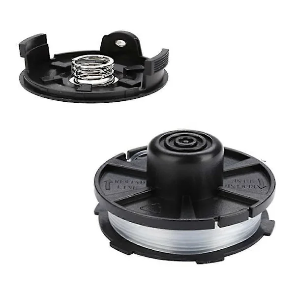 För Makita Akkusense DUR181Z / DUR181RF / DUR181 Gräsklippare 1 Spole Trådrulle+1 Spolkåpa+1 Fjäder (LGL)
