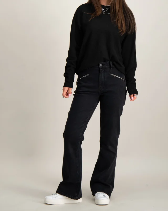 Zadig&Voltaire DENIM TROUSERS Musta Farkut Tytöt - Kids Brand Store