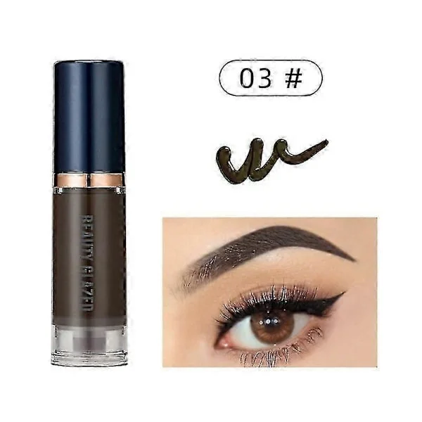 Sace Lady Waterproof Eyebrow Gel Makeup Henna Tint For Eyebrow Natural(B03)
