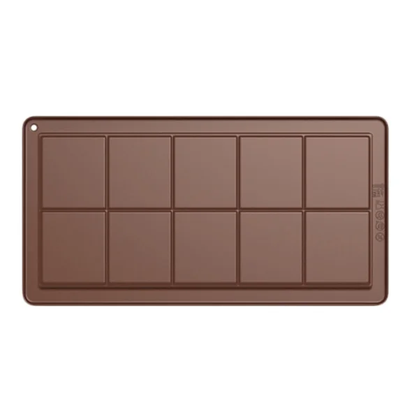 Denna chokladform inkluderar den djupa Dubai chokladformen, BPA-fri, brun för energibars, nötchokladbitar & vaxsmältformar